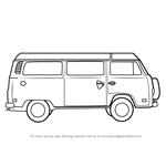 How to Draw a Camper Van