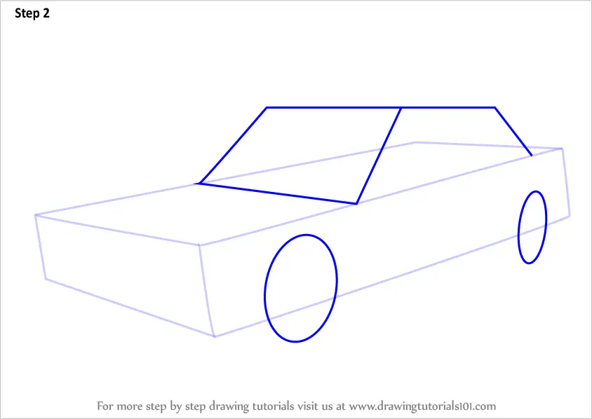 Learn How To Draw A Police Car Police Step By Step Drawing