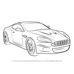 How to Draw Aston Martin DB9