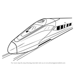 How to Draw a High Speed Electric Train