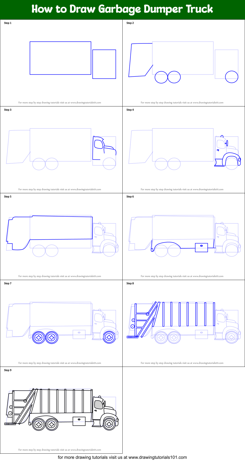 Fire Truck Easy To Draw, HD Png Download , Transparent Png Image - PNGitem