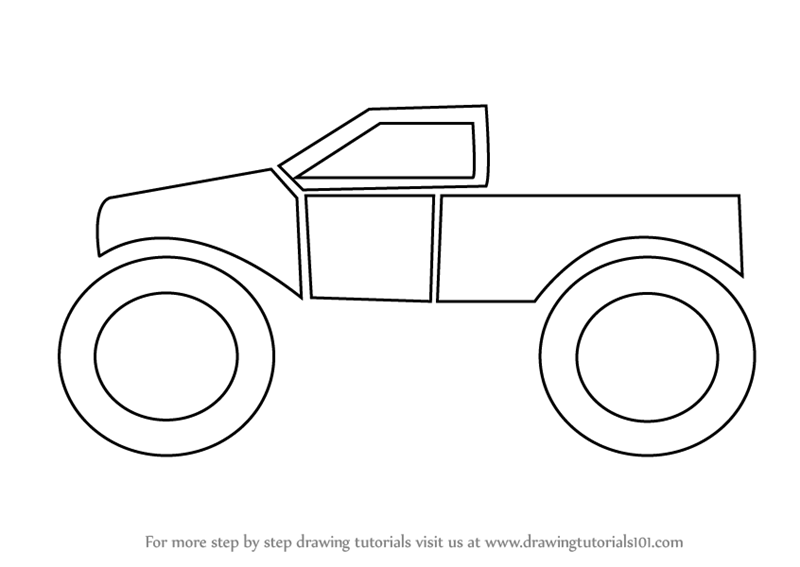 Featured image of post How To Draw A Monster Truck / How to sew an invisible zip | teach me fashion.