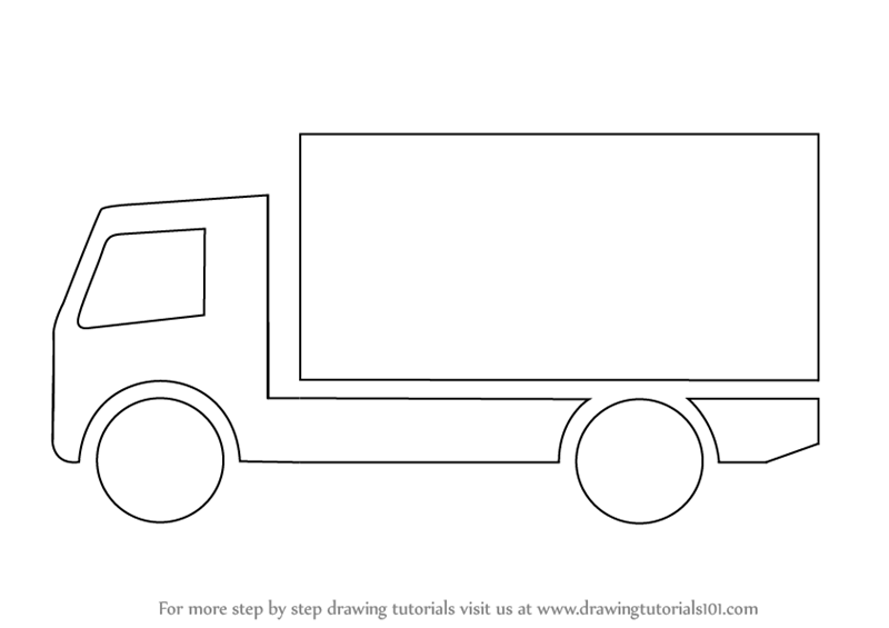 How Do You Draw A Truck Step By Step - GeloManias