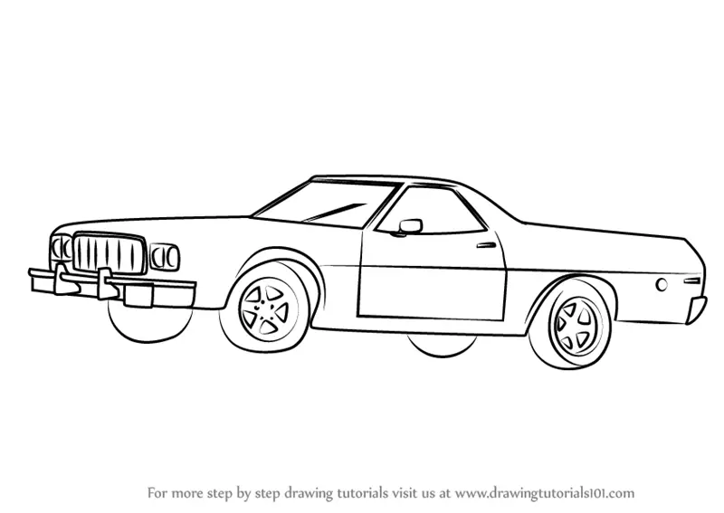 Retro Car Sketch Your Vector & Photo (Free Trial) | Bigstock