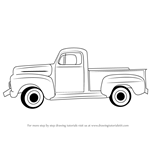 How to Draw a Vintage Truck