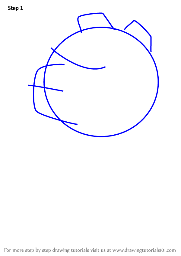 How to Draw Ganon from Animal Crossing (Ace Attorney) Step