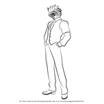 How to Draw Godot Armando from Ace Attorney