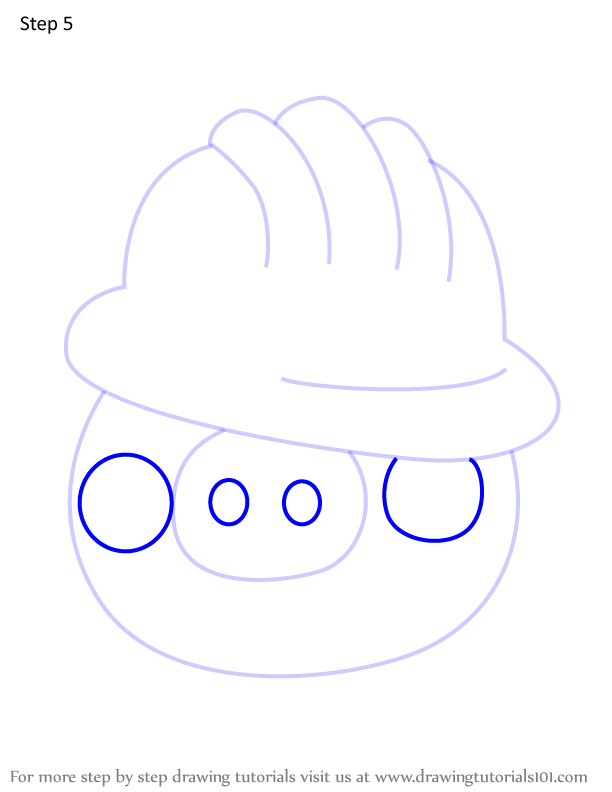 How to Draw Construction Pigs from Angry Birds Pigs (Angry Birds Pigs ...