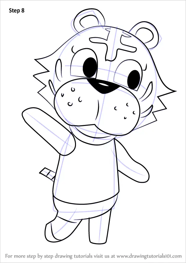 Learn How to Draw Bangle from Animal Crossing Animal ...