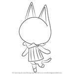 How to Draw Blanca from Animal Crossing