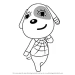 How to Draw Cherry from Animal Crossing