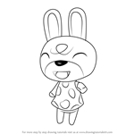 How to Draw Claude from Animal Crossing