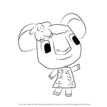 How to Draw Faith from Animal Crossing