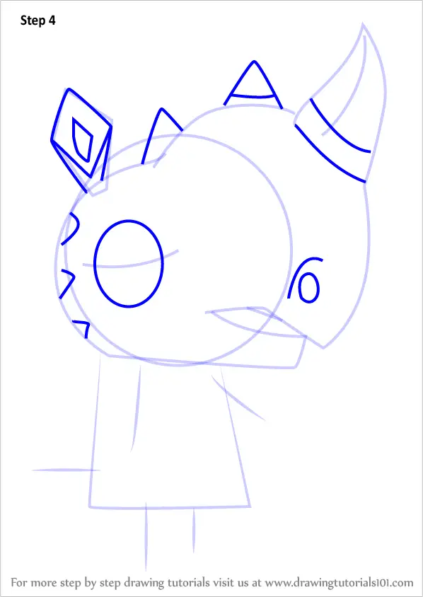 Learn How to Draw Hornsby from Animal Crossing (Animal Crossing) Step by  Step : Drawing Tutorials