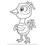 How to Draw Julia from Animal Crossing