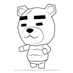 How to Draw Murphy from Animal Crossing