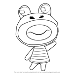 How to Draw Prince from Animal Crossing