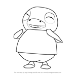 How to Draw Roald from Animal Crossing