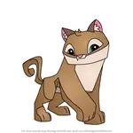 How to Draw Cougar from Animal Jam