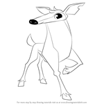 How to Draw Deer from Animal Jam