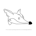 How to Draw Fluffy Fox Head from Animal Jam