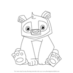 How to Draw Panda from Animal Jam