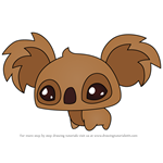 How to Draw Pet Koala from Animal Jam