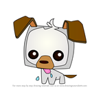 How to Draw Pet Puppy from Animal Jam