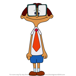 How to Draw Jorge Garcia from Backyard Sports