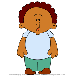 How to Draw Michael Thomas from Backyard Sports
