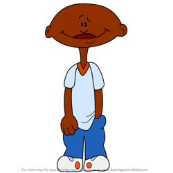 How to Draw Richard Johnson from Backyard Sports