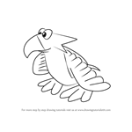 How to Draw Eyrie from Banjo-Kazooie