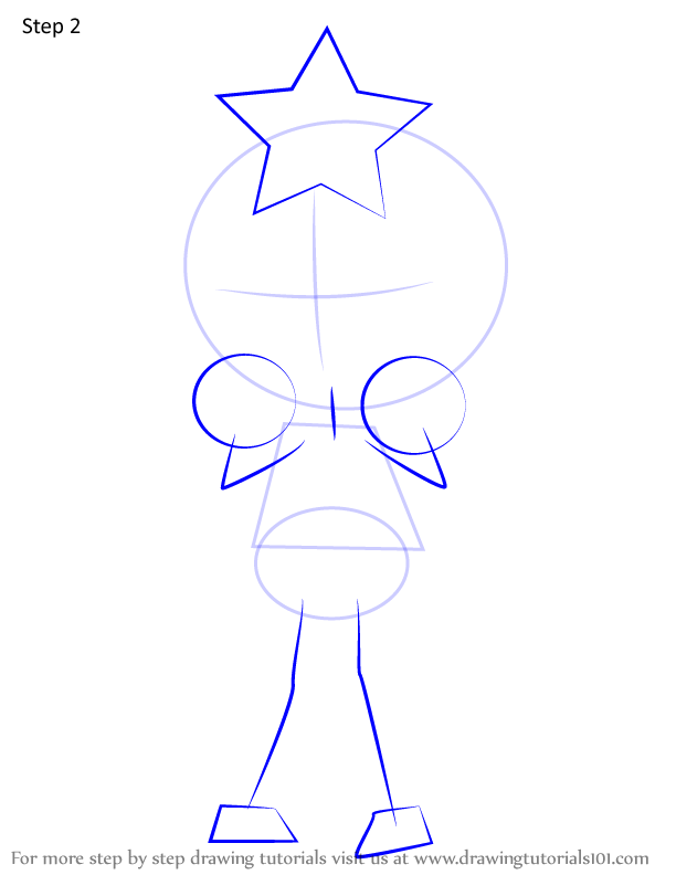 How to Draw Acrobat Aqua from Bomberman (Bomberman) Step by Step