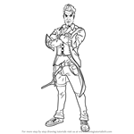 How to Draw Handsome Jack from Borderlands