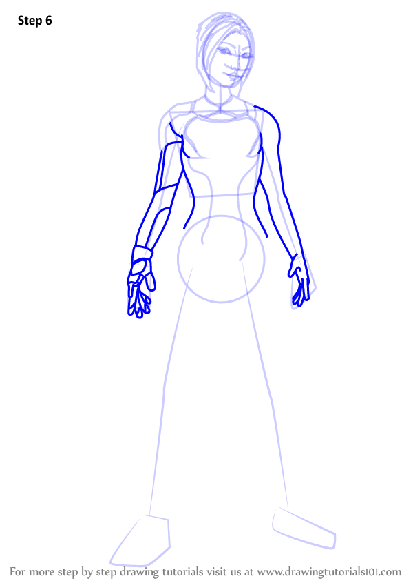 Download Learn How to Draw Maya from Borderlands (Borderlands) Step by Step : Drawing Tutorials