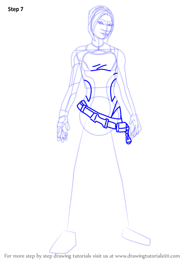 Download Learn How to Draw Maya from Borderlands (Borderlands) Step by Step : Drawing Tutorials