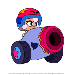 How to Draw Bonnie from Brawl Stars