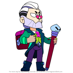 How to Draw Byron from Brawl Stars
