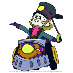 How to Draw Chuck from Brawl Stars