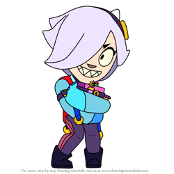 How to Draw Colette from Brawl Stars