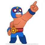 How to Draw El Primo from Brawl Stars