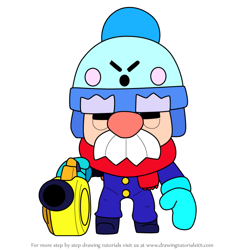How to Draw Gale from Brawl Stars