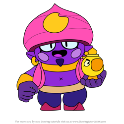 How to Draw Gene from Brawl Stars