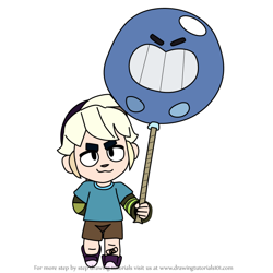 How to Draw Gus from Brawl Stars