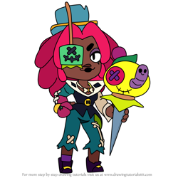 How to Draw Juju from Brawl Stars