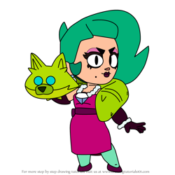 How to Draw Lola from Brawl Stars