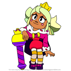 How to Draw Mandy from Brawl Stars