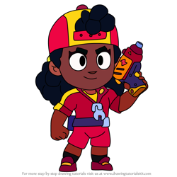 How to Draw Meg from Brawl Stars