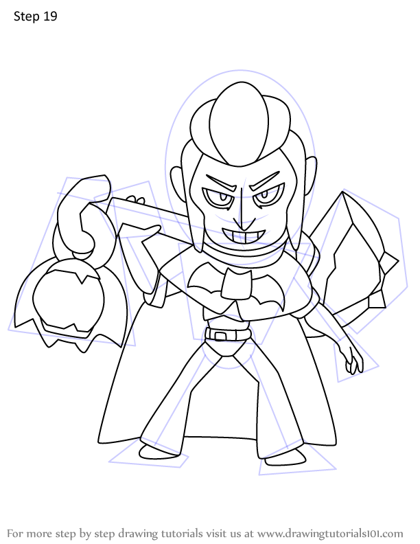 How To Draw Mortis From Brawl Stars Brawl Stars Step By Step How To Draw Mortis From Brawl Stars Brawl Stars Step By Step