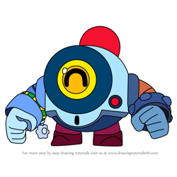 How to Draw Nani from Brawl Stars